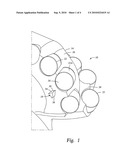 DRILL BIT WITH INTEGRAL CUTTINGS SPLITTER AND METHOD OF MAKING diagram and image