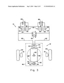 Steering Assist For A Rear Caster Wheel On A Work Machine diagram and image