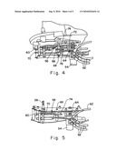 Steering Assist For A Rear Caster Wheel On A Work Machine diagram and image