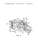 Steering Assist For A Rear Caster Wheel On A Work Machine diagram and image