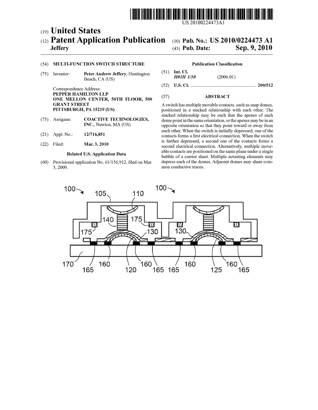 MULTI-FUNCTION SWITCH STRUCTURE - diagram, schematic, and image 01