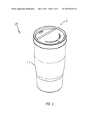 SELF-HEATING SYSTEMS AND METHODS FOR RAPIDLY HEATING A COMESTIBLE SUBSTANCE diagram and image