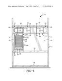 SHELVING ASSEMBLY WITH INTEGRAL PRODUCT DISPLAY diagram and image