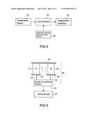 Liquid container capable of self-generating power and showing temprature diagram and image