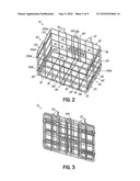 Detachable Collapsible Bicycle Basket diagram and image