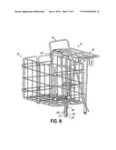 Detachable Collapsible Bicycle Basket diagram and image