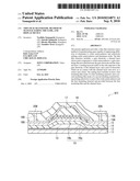 THIN FILM TRANSISTOR, METHOD OF MANUFACTURING THE SAME, AND DISPLAY DEVICE diagram and image