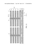 METHOD FOR MANUFACTURING NONVOLATILE SEMICONDUCTOR MEMORY DEVICE AND NONVOLATILE SEMICONDUCTOR MEMORY DEVICE diagram and image