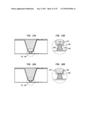 CHIPS HAVING REAR CONTACTS CONNECTED BY THROUGH VIAS TO FRONT CONTACTS diagram and image