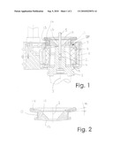 DEVICE FOR CLAMPING AND UNCLAMPING A TOOL THROUGH INDUCTIVE WARMING OF A TOOL HOLDER diagram and image