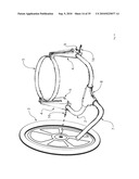 MOBILE GIMBALED 5-GALLON BUCKET DOLLY diagram and image