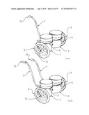 MOBILE GIMBALED 5-GALLON BUCKET DOLLY diagram and image