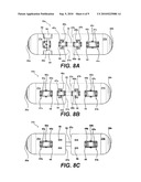 Articulated Two-piece Wheeled Sport Board with Rigid Flexible Connector diagram and image