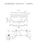 TAPERED STABILIZER BAR HAVING CONTINUOUSLY CHANGING CROSS-SECTION AND METHOD FOR MANUFACTURING THE SAME diagram and image