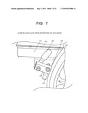 Structure, Components and Method for Constructing and Operating an Automatically self locking manually propelled vehicle such as a wheel chair diagram and image