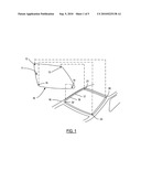 Folding Locator Pin for Glass Panels diagram and image