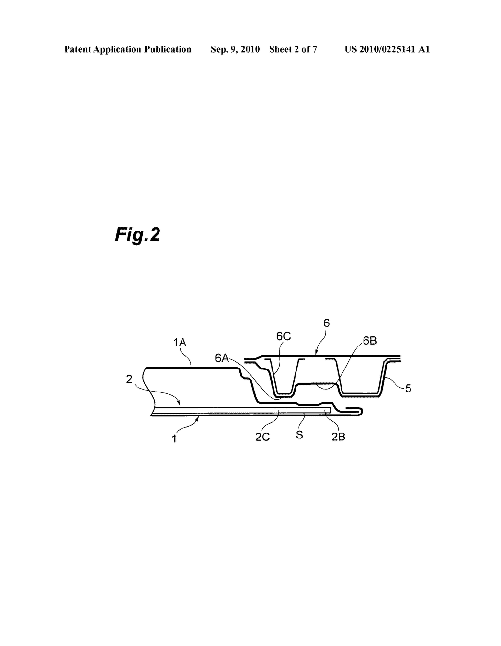 STRUCTURE FOR SIDE PORTION OF VEHICLE BODY AND VEHICLE WITH THE SAME - diagram, schematic, and image 03