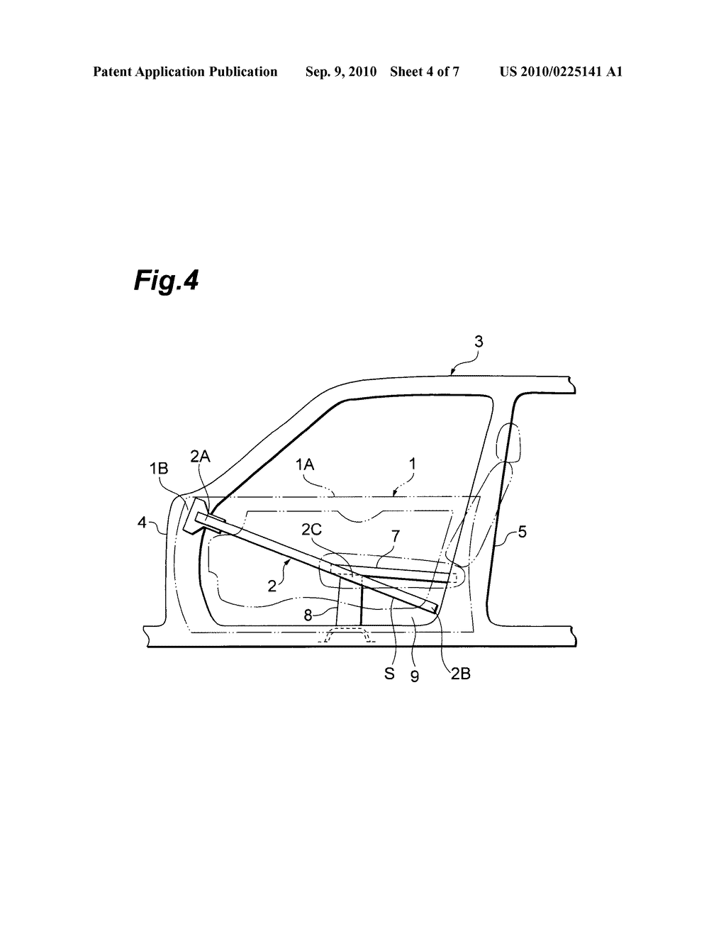 STRUCTURE FOR SIDE PORTION OF VEHICLE BODY AND VEHICLE WITH THE SAME - diagram, schematic, and image 05