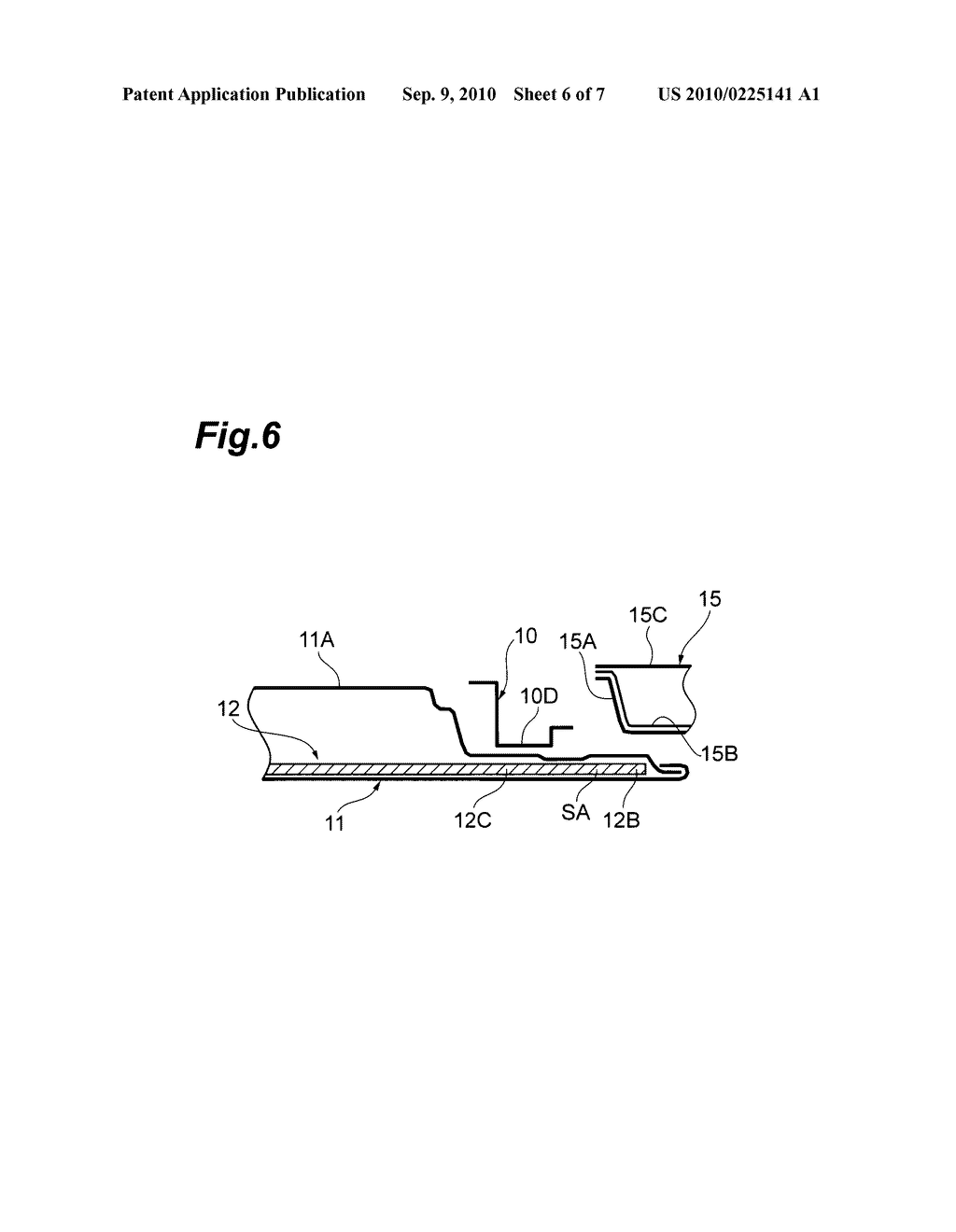 STRUCTURE FOR SIDE PORTION OF VEHICLE BODY AND VEHICLE WITH THE SAME - diagram, schematic, and image 07