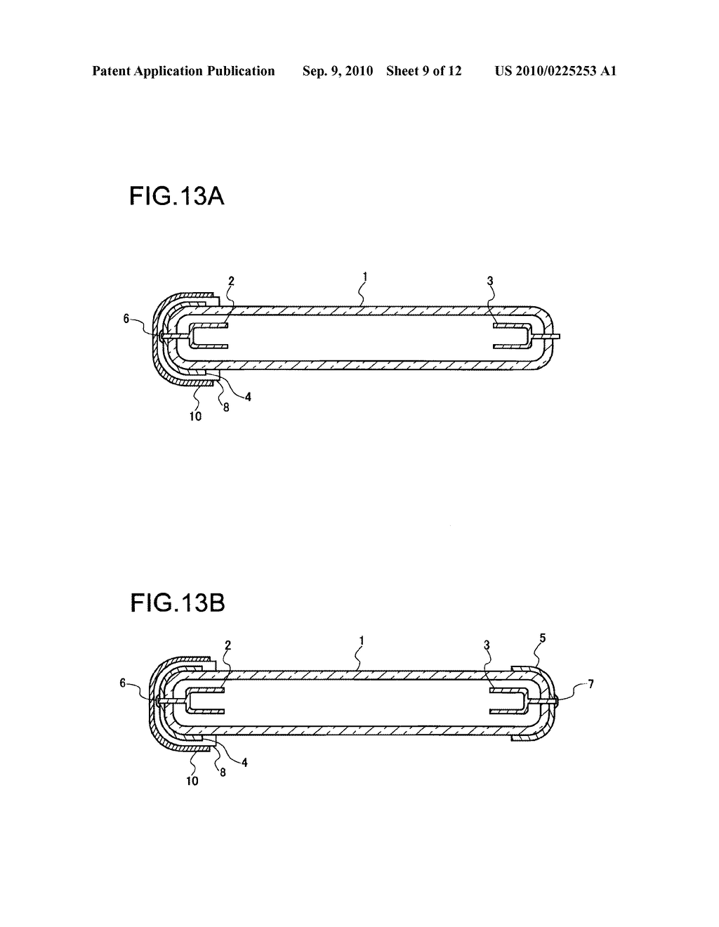 COLD-CATHODE LAMP, AND DISPLAY ILLUMINATION DEVICE AND DISPLAY DEVICE THEREWITH - diagram, schematic, and image 10