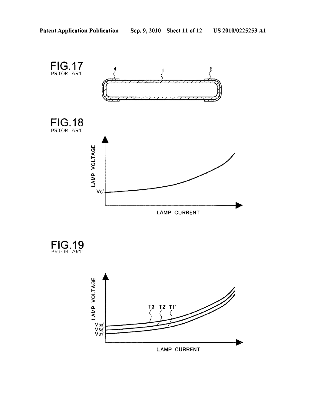 COLD-CATHODE LAMP, AND DISPLAY ILLUMINATION DEVICE AND DISPLAY DEVICE THEREWITH - diagram, schematic, and image 12