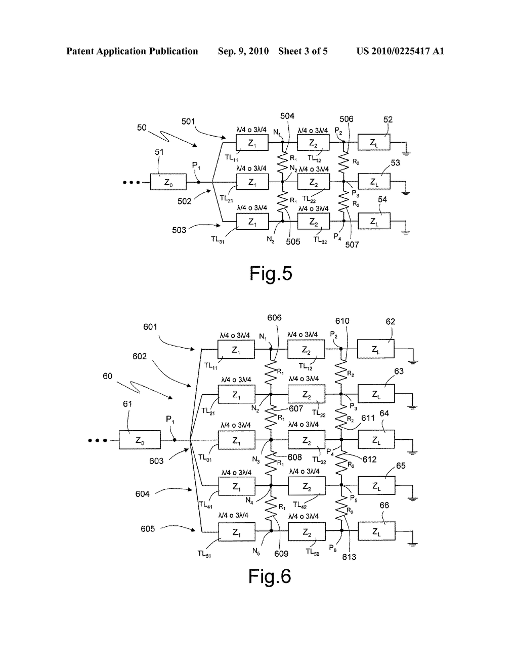 N-Way Divider/Combiner, With N Different From A Power Of Two, Obtained In Planar, Monolithic, And Single-Face Technology For Distribution Networks For Avionic Radars With Electronic Beam-Scanning Antenna - diagram, schematic, and image 04