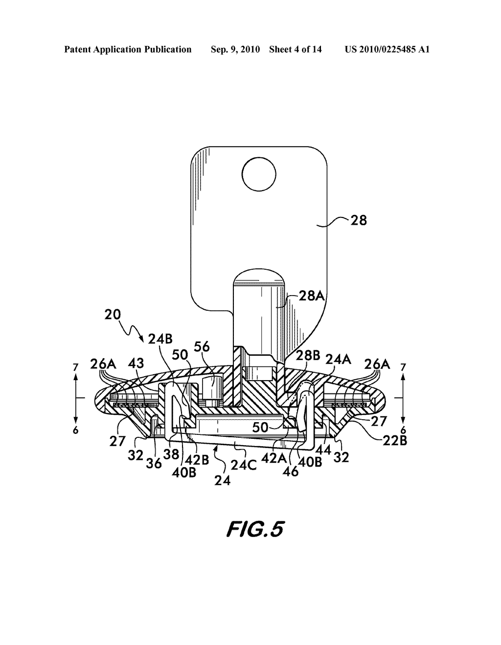 SECURITY HARD TAG WITH ATTACHMENT CLIP AND METHOD FOR ATTACHING AND DETACHING - diagram, schematic, and image 05