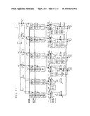 DRIVING CIRCUIT, DISPLAY DEVICE, AND TELEVISION SYSTEM diagram and image