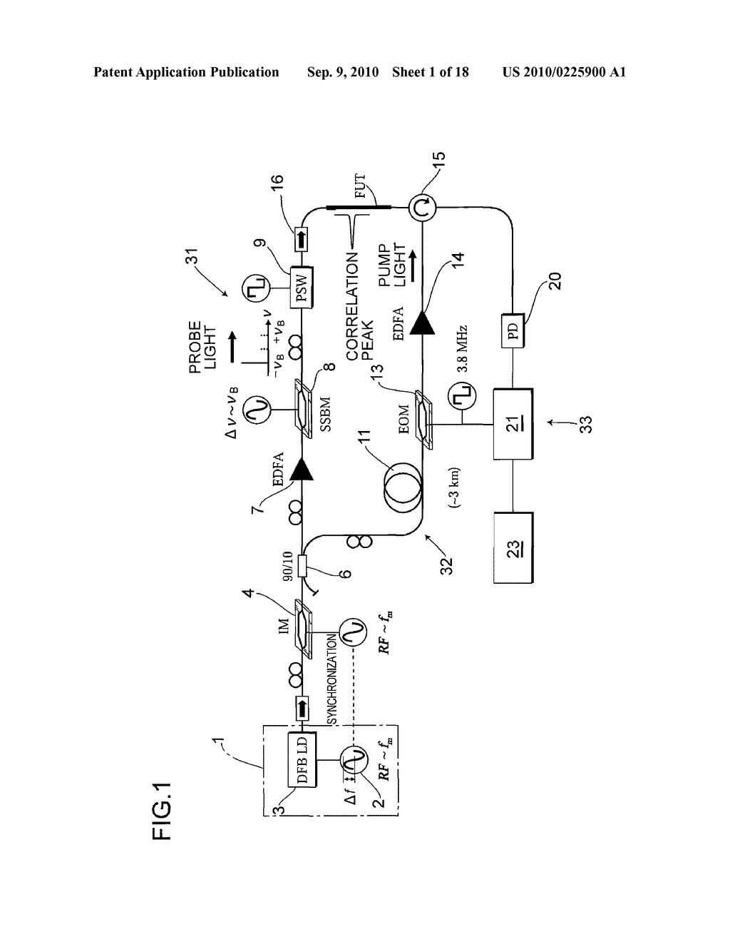 OPTICAL-FIBER-CHARACTERISTIC MEASURING DEVICE AND OPTICAL-FIBER-CHARACTERISTIC MEASURING METHOD - diagram, schematic, and image 02