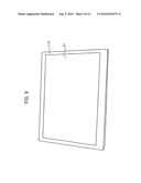 Metal plate member, information display apparatus and panel unit manufacturing method diagram and image