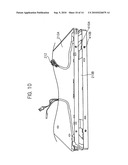 Metal plate member, information display apparatus and panel unit manufacturing method diagram and image