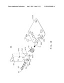 HINGE ASSEMBLY AND ELECTRONIC DEVICE USING THE SAME diagram and image