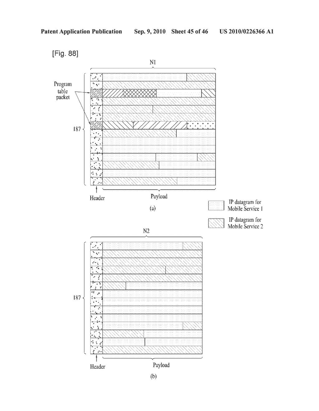 DIGITAL BROADCASTING SYSTEM AND METHOD OF PROCESSING DATA IN DIGITAL BROADCASTING SYSTEM - diagram, schematic, and image 46