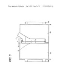 Securing structure of sensor element having lead and securing unit thereof diagram and image