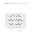 HYBRID MICROSTRUCTURED OPTICAL FIBRE FOR GUIDANCE BY MEANS OF PHOTONIC FORBIDDEN BANDS AND BY TOTAL INTERNAL REFLECTION OPTIMISED FOR NON-LINEAR APPLICATIONS diagram and image