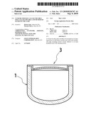 CLOSURE FOR SILICA GLASS CRUCIBLE, SILICA GLASS CRUCIBLE AND METHOD OF HANDLING THE SAME diagram and image