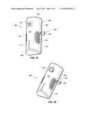 MULTIPLE-FUNCTION DEODORANT DISPENSER APPARATUS AND METHODS diagram and image