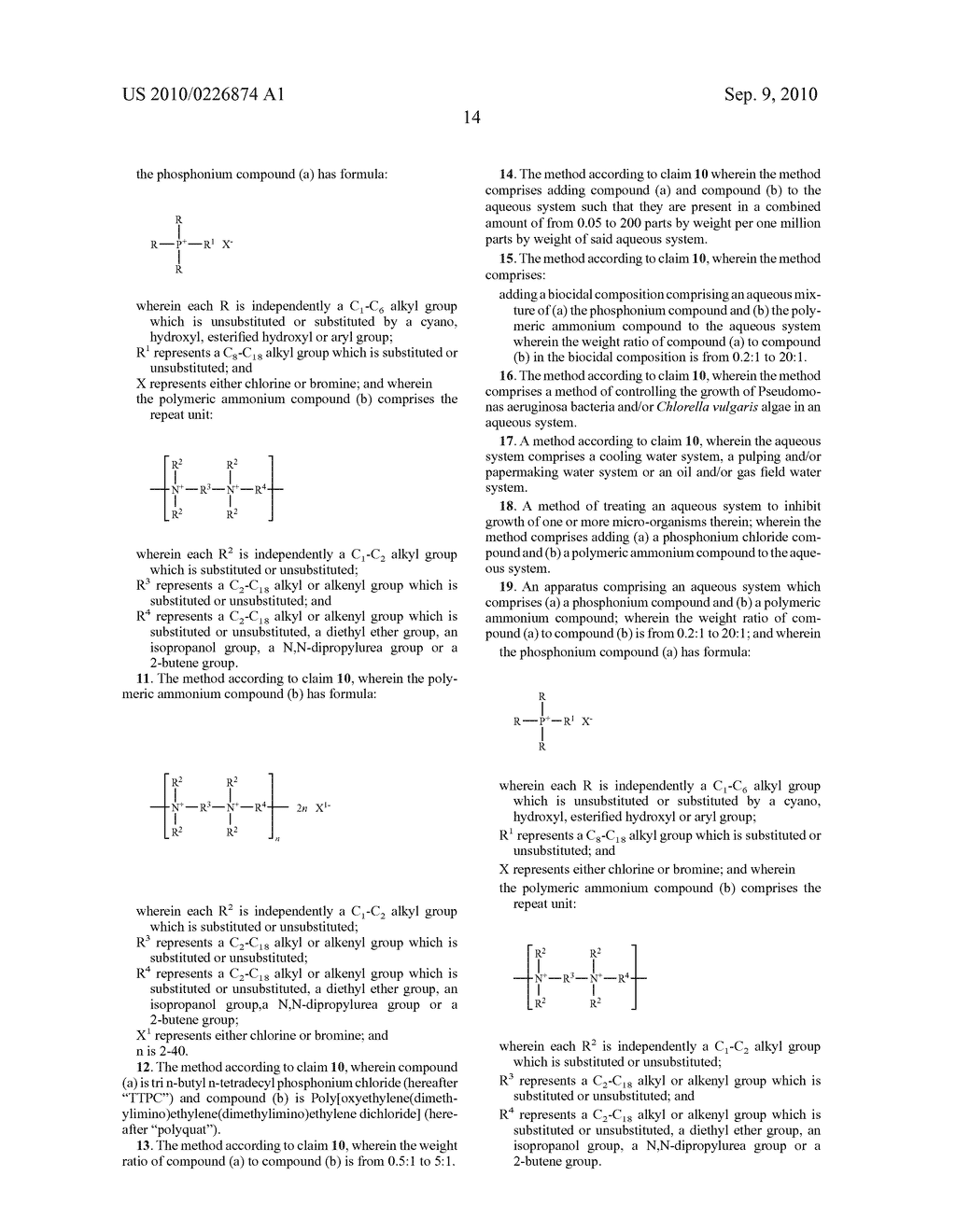 BIOCIDAL COMPOSITIONS - diagram, schematic, and image 15