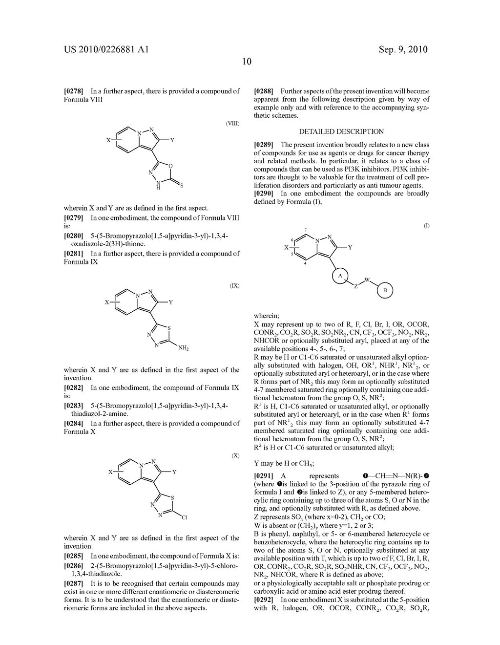 PYRAZOLO[1,5-a]PYRIDINES AND THEIR USE IN CANCER THERAPY - diagram, schematic, and image 11