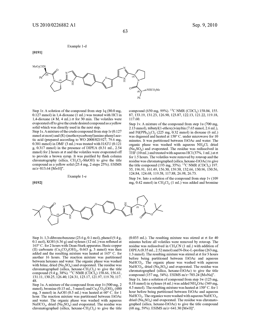 LINKED DIIMIDAZOLE ANTIVIRALS - diagram, schematic, and image 64