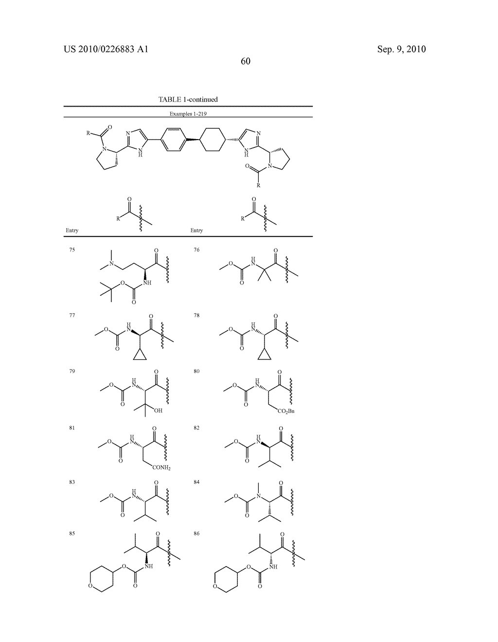 LINKED DIIMIDAZOLE DERIVATIVES - diagram, schematic, and image 61