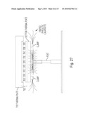 Large area, homogeneous array fabrication including substrate temperature control diagram and image