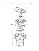 SINGLE POINT BATTERY WATERING SYSTEM INCLUDING BATTERY REFILL VALVES INCORPORATING FLAME ARRESTORS diagram and image