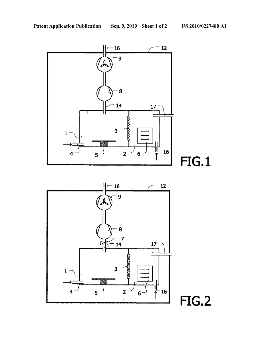 APPARATUS AND METHOD FOR MAINTAINING A NEAR-ATMOSPHERIC PRESSURE INSIDE A PROCESS CHAMBER - diagram, schematic, and image 02
