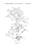 LOW PROFILE MODULAR JACK HAVING SPRING-BIASED COVER diagram and image