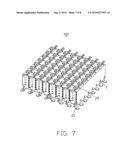 SOCKET CONNECTOR HAVING CONTACTS BY INDIVIDUAL UPPER CONTACTS ENGAGING PORTIONS INTERLINKED WITH INDIVIDUAL SOLDER TAILS WITH DIFFERENT PITCHES diagram and image