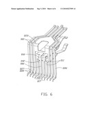 Electrical connector with improved contact arrangement diagram and image