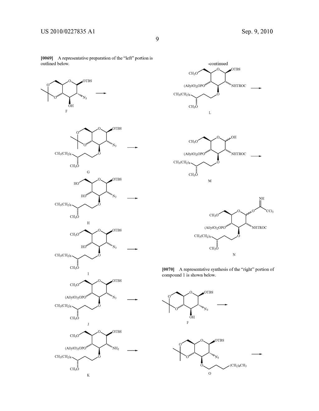 SUBSTITUTED LIPOSACCHARIDES USEFUL IN THE TREATMENT AND PREVENTION OF ENDOTOXEMIA - diagram, schematic, and image 13