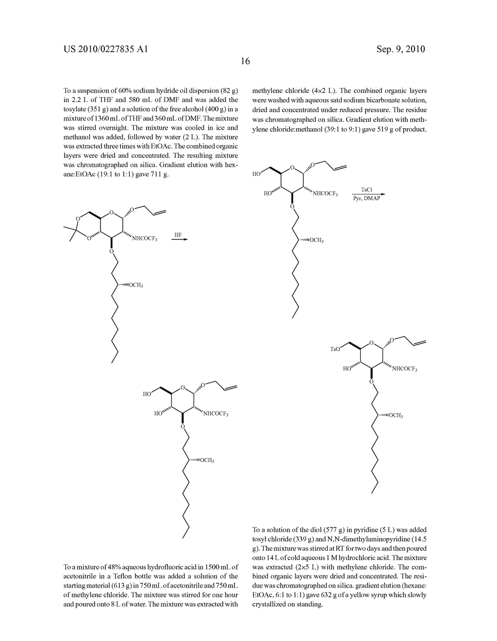 SUBSTITUTED LIPOSACCHARIDES USEFUL IN THE TREATMENT AND PREVENTION OF ENDOTOXEMIA - diagram, schematic, and image 20