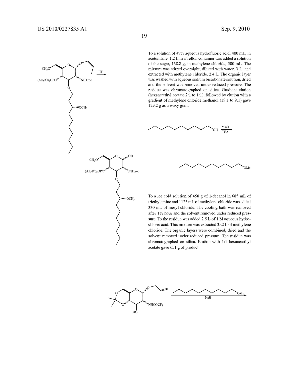 SUBSTITUTED LIPOSACCHARIDES USEFUL IN THE TREATMENT AND PREVENTION OF ENDOTOXEMIA - diagram, schematic, and image 23